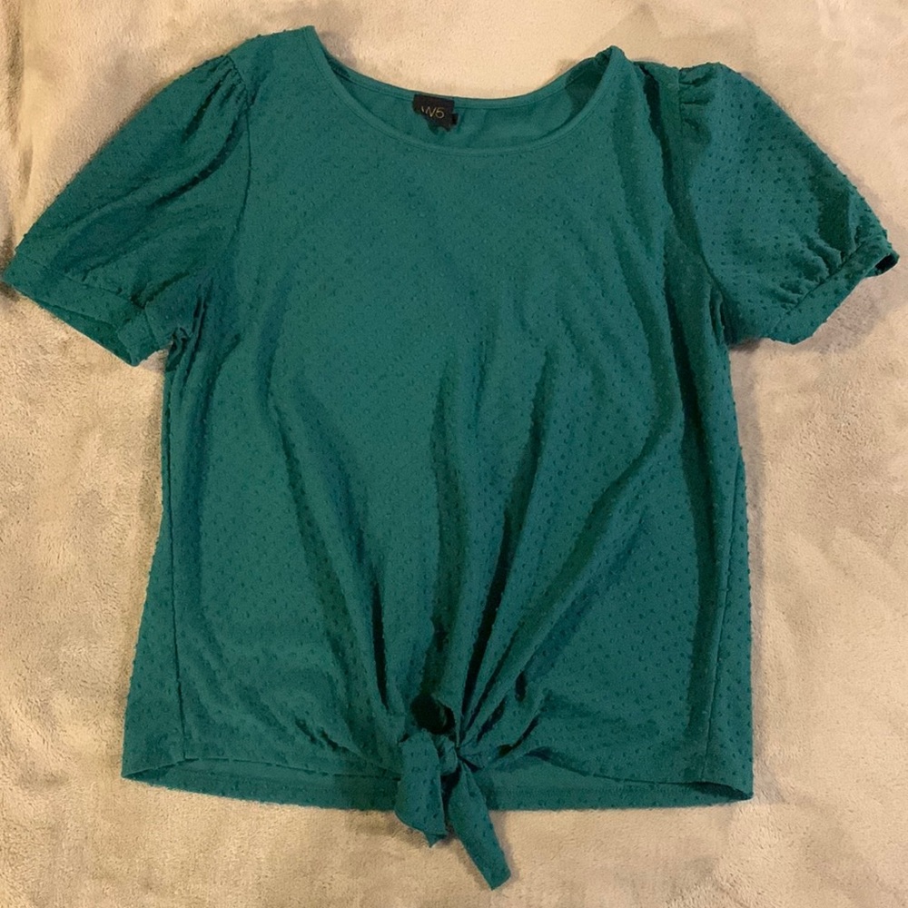 W5 Tie-front Blouse